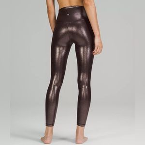 lululemon Align™ High-Rise Shine Pant legging in French roast size 0